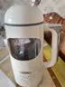 膳魔师（THERMOS）破壁机豆浆机全自动免煮2026新款静音家用自清洗榨汁机小型1-2人免洗流食轻音料理机大容量可预约 【免滤轻音】象牙白 实拍图