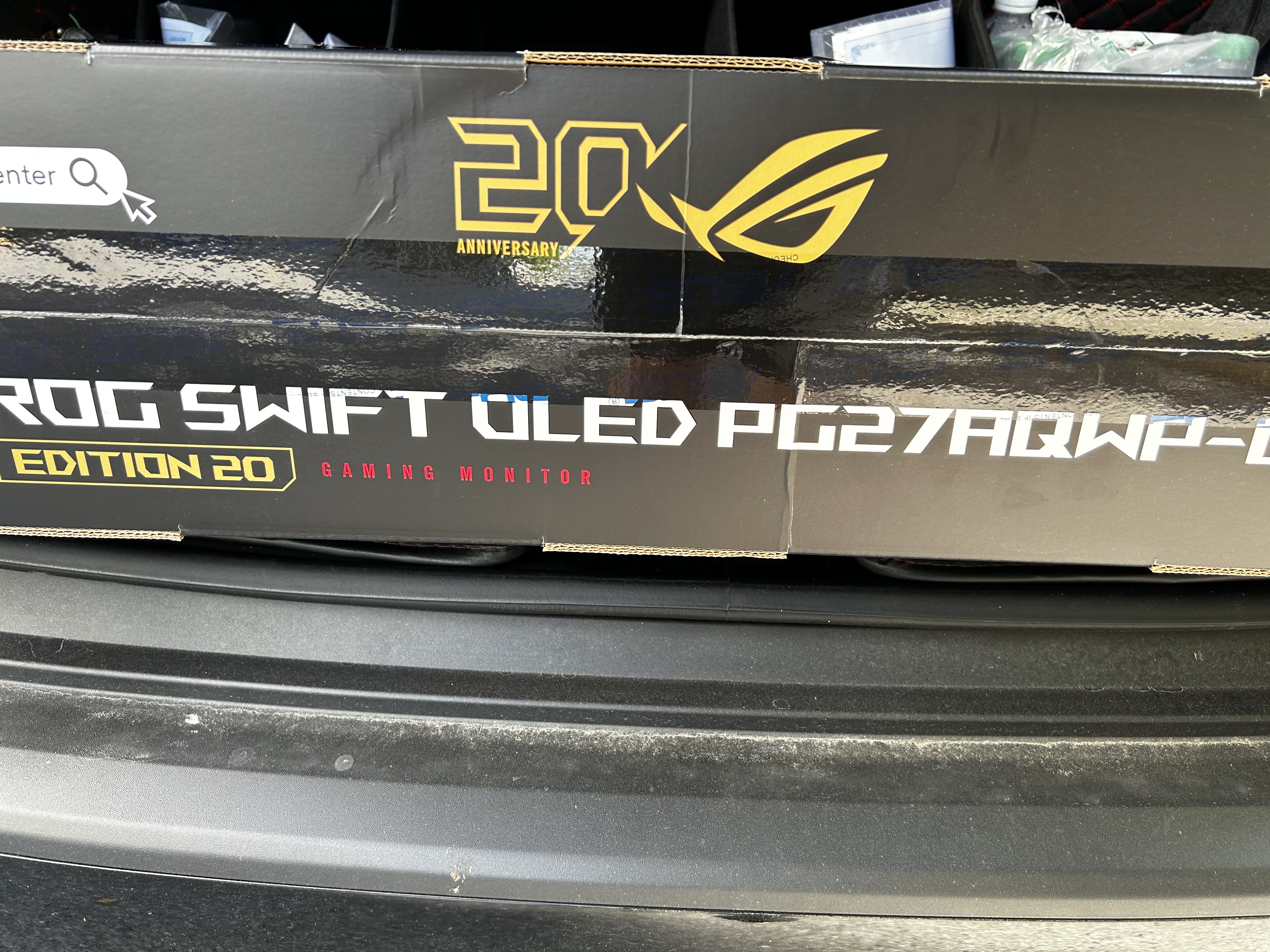 华硕ROG 超杀27 Pro二代 20周年支架版PG27AQWP-GR 26.5英寸显示器电竞2K540Hz双模HD720Hz24K真金镀金 实拍图