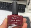 CandyMoyo健康0毒水性指甲油免烤美甲持久显白不可撕诱惑暗红 实拍图