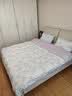 LOVO罗莱家纺 全棉四件套100%纯棉床单被套双人床上用品220*240cm 浅紫色 实拍图