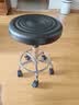 SGMW吧台椅美容理发美甲圆凳子家用升降旋转椅子高脚凳靠背滑轮酒吧椅 实拍图