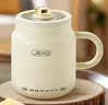 JIEXG养生壶 热牛奶杯 养生杯 煮茶花茶银耳静音 热牛奶神器烧水壶办公室烧水杯 热奶杯 0.8L 【带滤网】多功能炖煮 实拍图