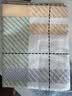 无印良品全棉枕套100%新疆长绒棉枕头套枕芯套枕巾48x74cm 单只 绵羊格 实拍图