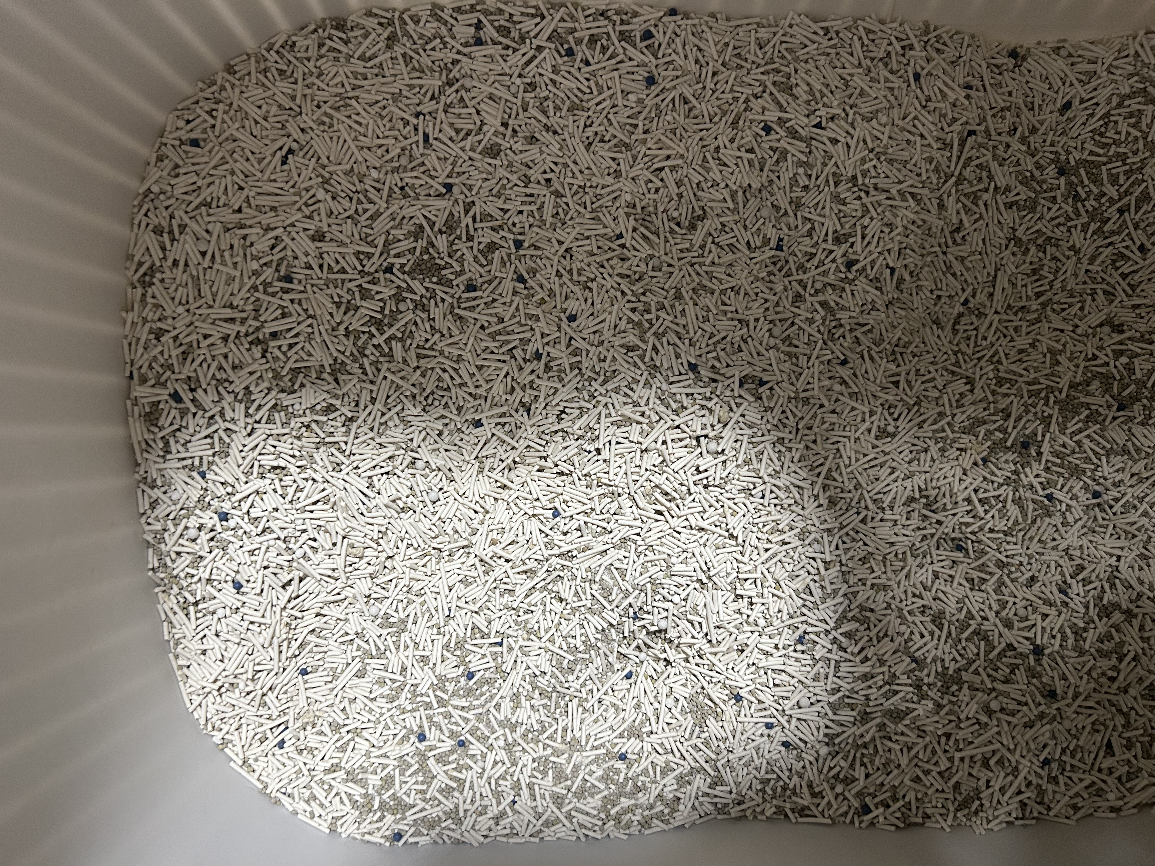 lorde里兜 6G豆腐混合猫砂蒙沸石长效除臭易结团可冲厕所2.5kg×12袋 实拍图