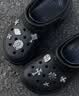 卡骆驰（crocs）经典云朵Clog女沙滩洞洞鞋凉拖鞋206750 黑色  36  实拍图