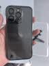 弘卓【久用不黄】适用苹果14pro手机壳iphone14pro手机壳电镀无边框透明散热防摔简约男女款 石墨黑 实拍图