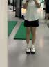 鸿星尔克短裤女秋季运动时尚速干冰感透气梭织短裤女户外运动裤跑步三分裤 实拍图