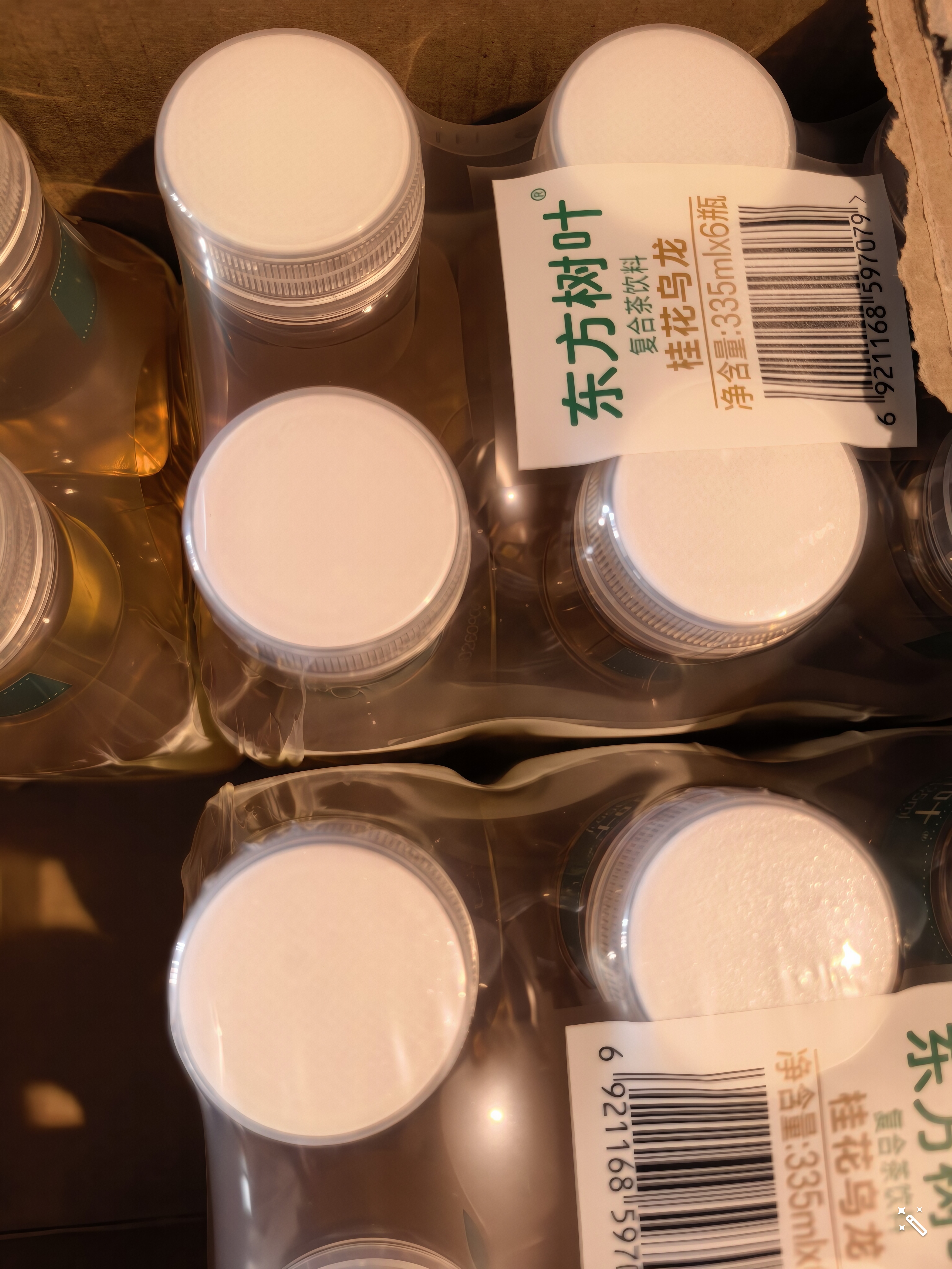 农夫山泉东方树叶桂花乌龙茶335ml*24瓶无糖茶饮料0糖0脂0卡【金秋限定】 实拍图