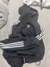 adidas通勤百搭经典休闲运动连帽夹克外套男女春夏阿迪达斯三叶草 黑色   S 实拍图