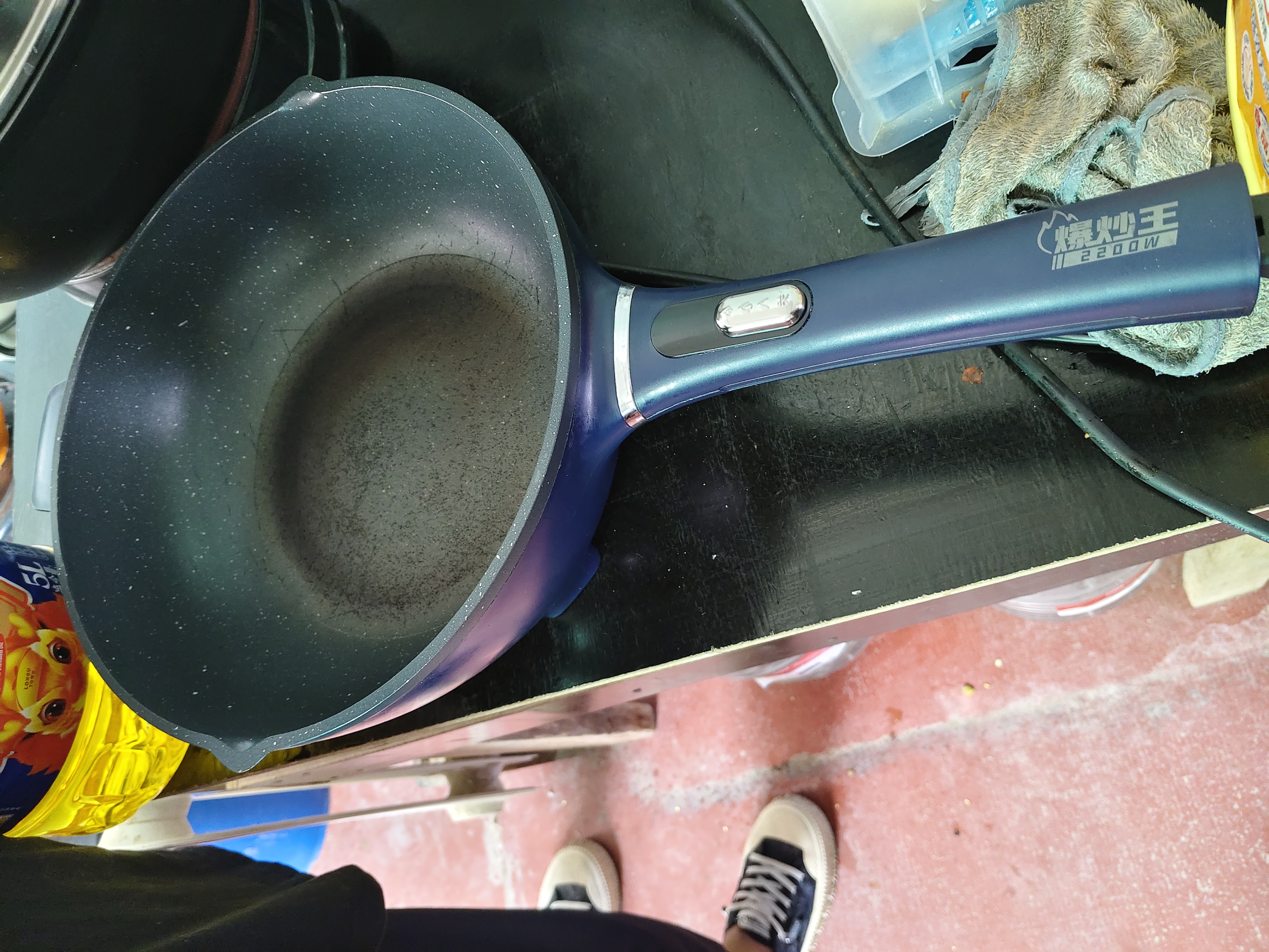 九阳电炒锅 家用大功率爆炒多用途锅  电火锅 电蒸锅 电热锅 不粘4L多功能电锅蒸煮一体料理锅 4L 【爆炒王】GC50单锅款 实拍图