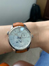 海奕施（HIRSCH）进口橡胶牛皮真皮表带无惧汗水鳄鱼纹适用于浪琴欧米茄万国宝珀积 蜂蜜-蝴蝶扣：长M码 表耳20mm-表扣18mm 实拍图