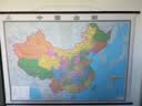 【大幅商务版】2026中国地图挂图 约2米*1.5米 超大无拼接 加宽仿红木挂杆 高档地图 办公室会议室精品装饰挂图挂画墙贴 实拍图
