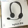 罗技（Logitech）H110 多功能立体声耳麦 3.5mm有线头戴式耳机 电脑笔记本双插头耳机 单个装 实拍图
