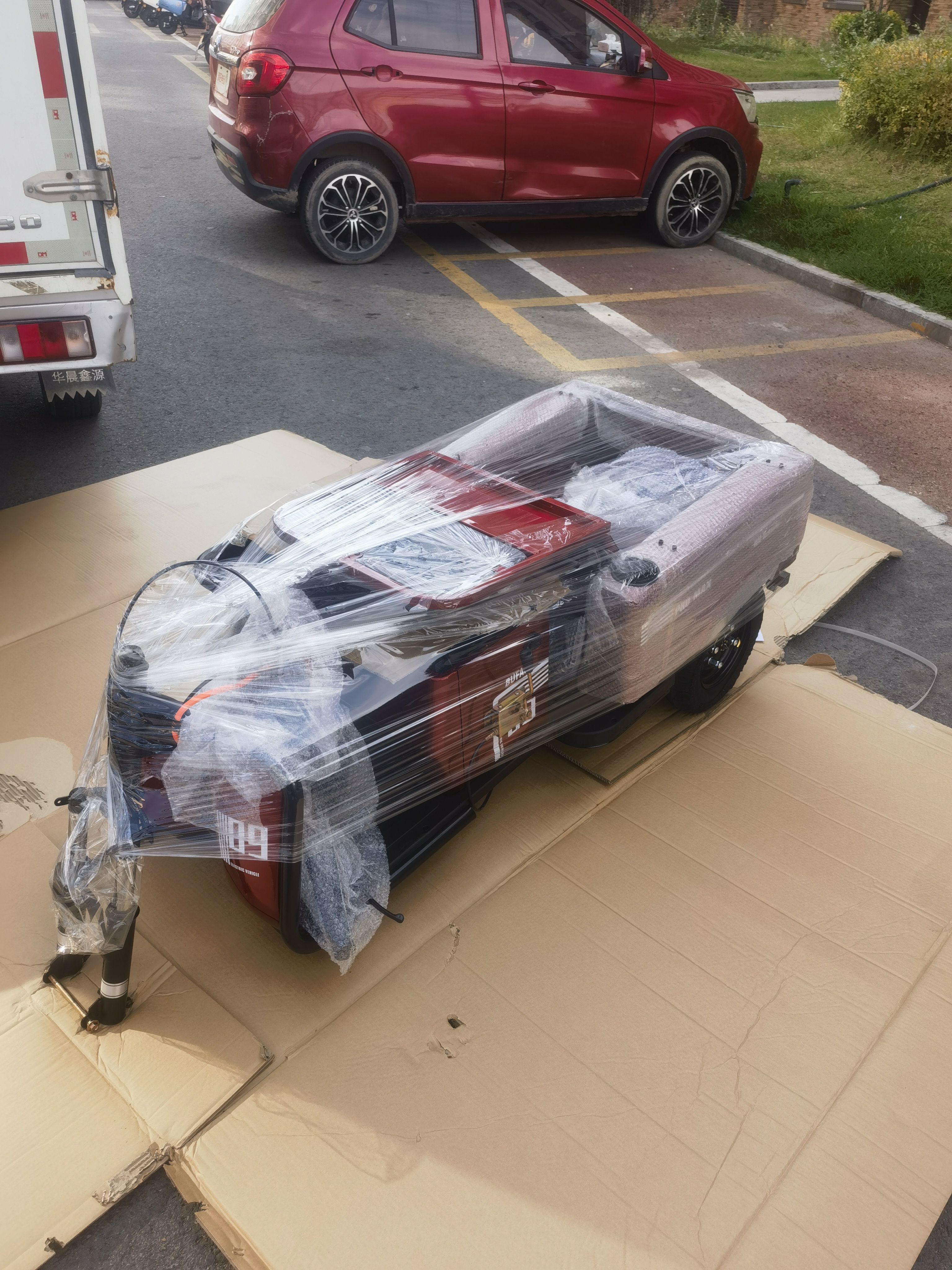步繁大功率老人电动三轮车家用小型代步车休闲电瓶车拉货爬坡王电动车 1200W72/40A约240里+出口锂电 实拍图