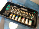 维拉（WERA）迷你棘轮扳手套装进口ToolCheck德国快速双向螺丝刀批头套筒工具 ToolCheck英制【39件套】056491 实拍图
