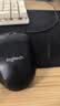 罗技（Logitech）M185鼠标 无线鼠标 办公鼠标 对称鼠标 黑色灰边 带无线2.4G接收器 实拍图