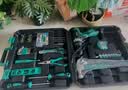 绿林（GREENER）电钻21V无刷锂电钻电工维修手电钻工具箱【55N.M】32件+28配件 实拍图