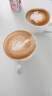 瑶华 陶瓷咖啡杯子套装 北欧风简约家用咖啡套具六件套 办公室优雅 托斯卡纳4只装(配瓷勺送架子) 实拍图
