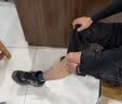 李宁红糖丨复古老爹鞋男子厚底增高减震回弹通勤休闲运动鞋AGCV127 实拍图