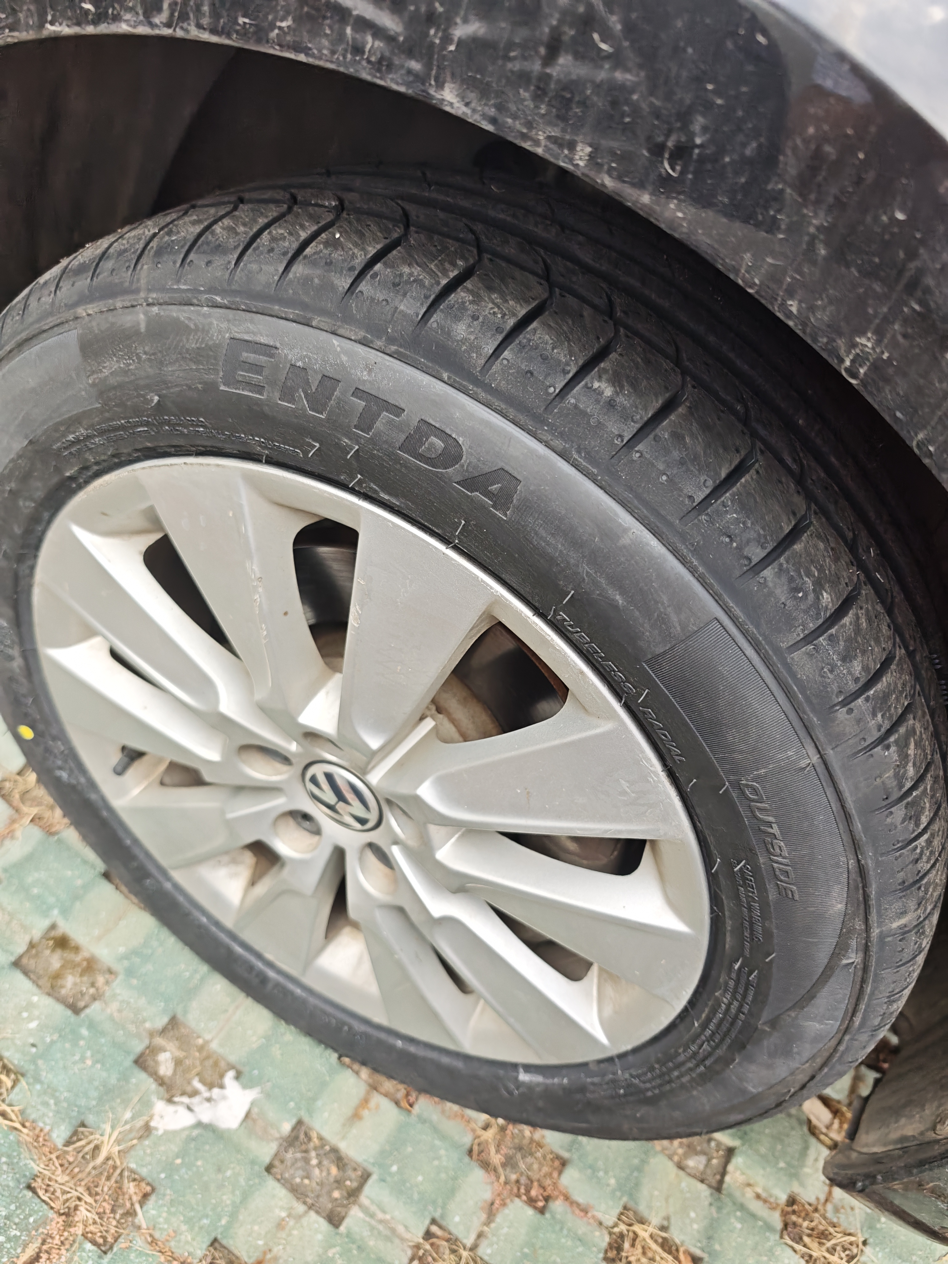 ENTDA中策安达轮胎 汽车轮胎 205/55R16 91W D01 适配宝来 实拍图