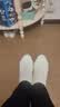 全棉时代网眼袜男女夏季薄款纯棉透气防臭抗菌隐形船袜短袜【4双装】 实拍图