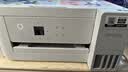 爱普生（EPSON）【6代新品】L4356墨仓式彩色无线AI学习打印机一体机家用/办公  L4266升级版(自动双面 液晶屏 白) 实拍图