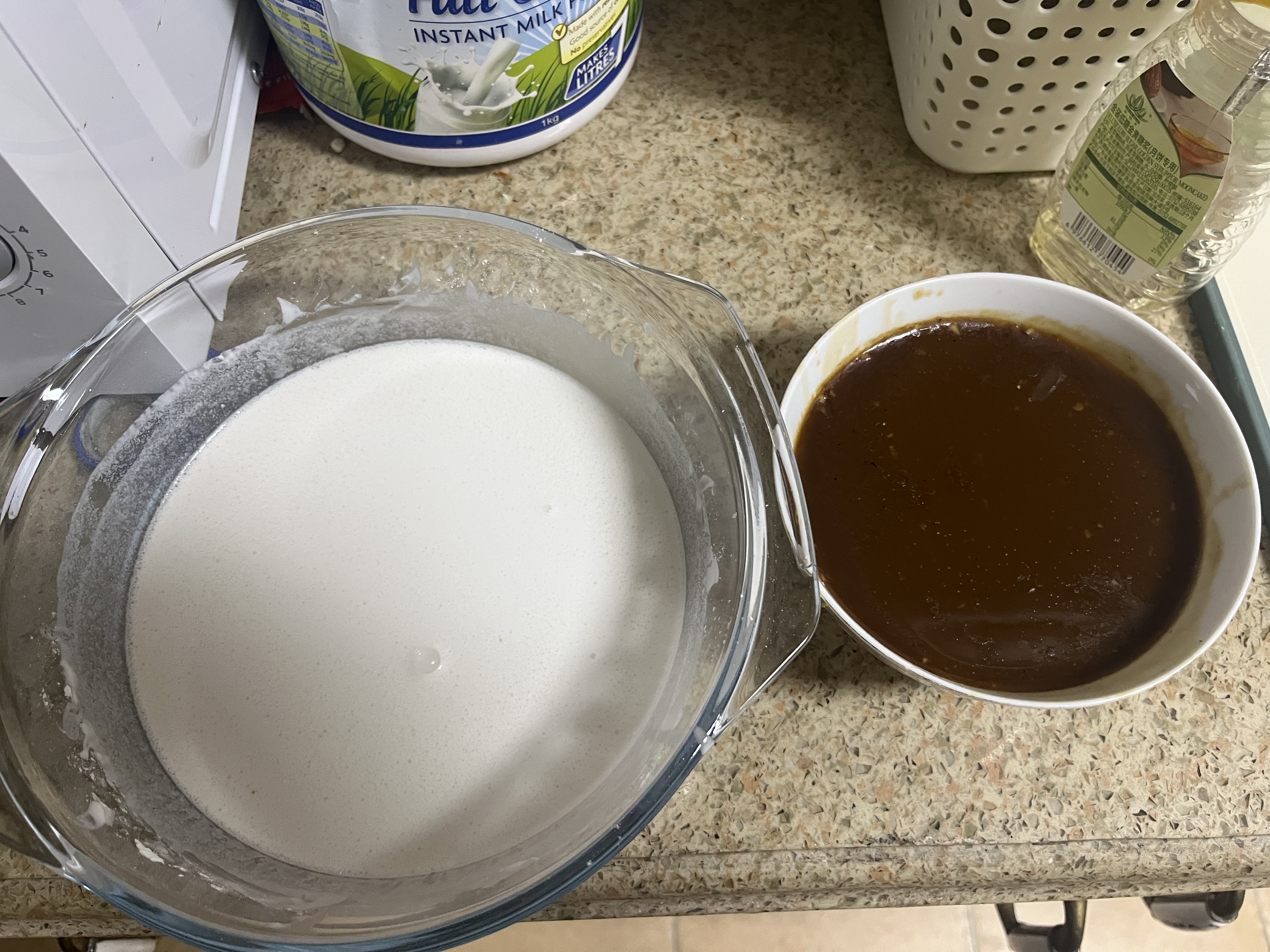 格娜斯双耳透明耐热玻璃碗大号带盖微波炉专用碗汤碗面碗沙拉碗餐具1.5L 实拍图