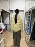 雪中飞儿童羽绒服新款男女童秋冬季加厚青少年面包服中大童保暖羽绒外套 新嫩黄 4376 170 实拍图