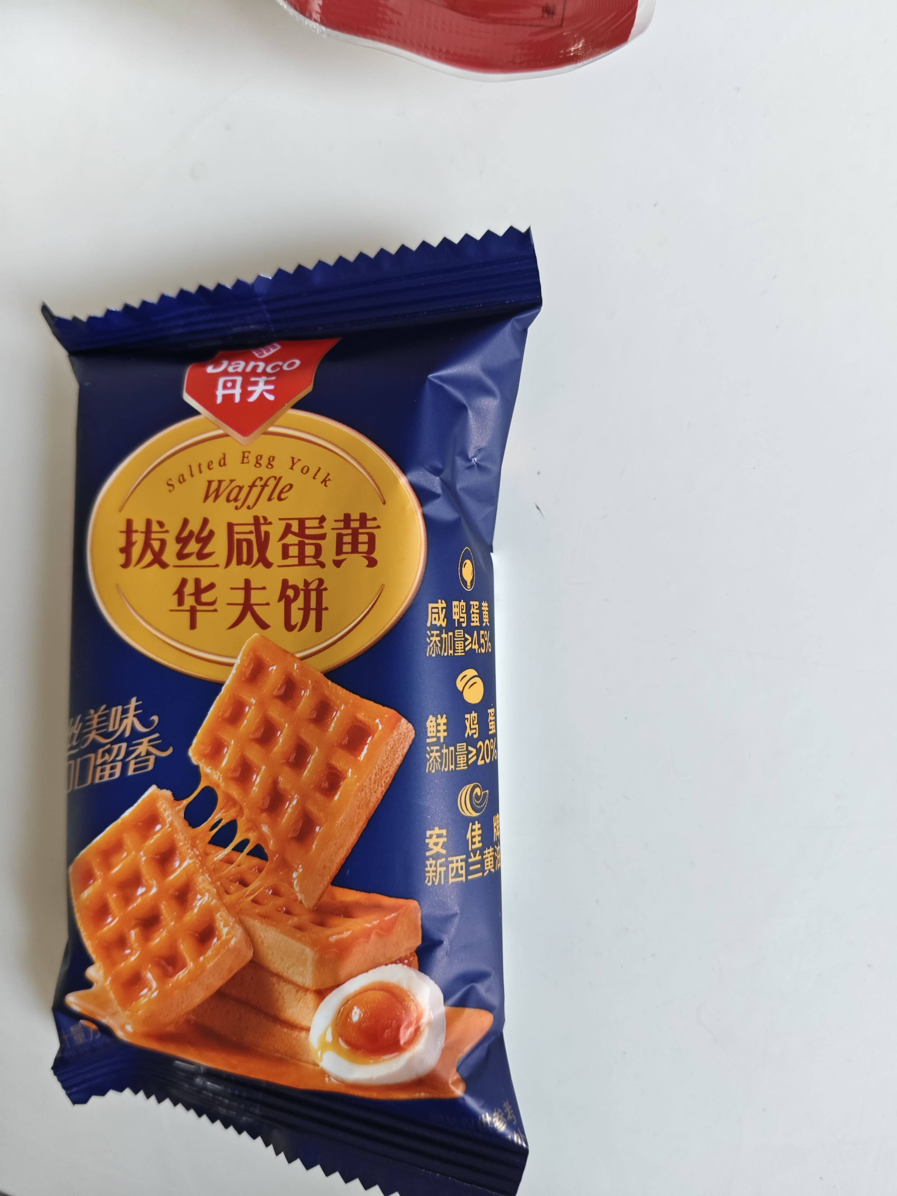 丹夫*迪士尼玩具总动员联名拔丝咸蛋黄华夫饼618g会员店同款点心茶点 实拍图
