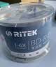 铼德(RITEK) 蓝光可打印 BD-R 1-6速50G 空白光盘/光碟/刻录盘/大容量 桶装50片 实拍图