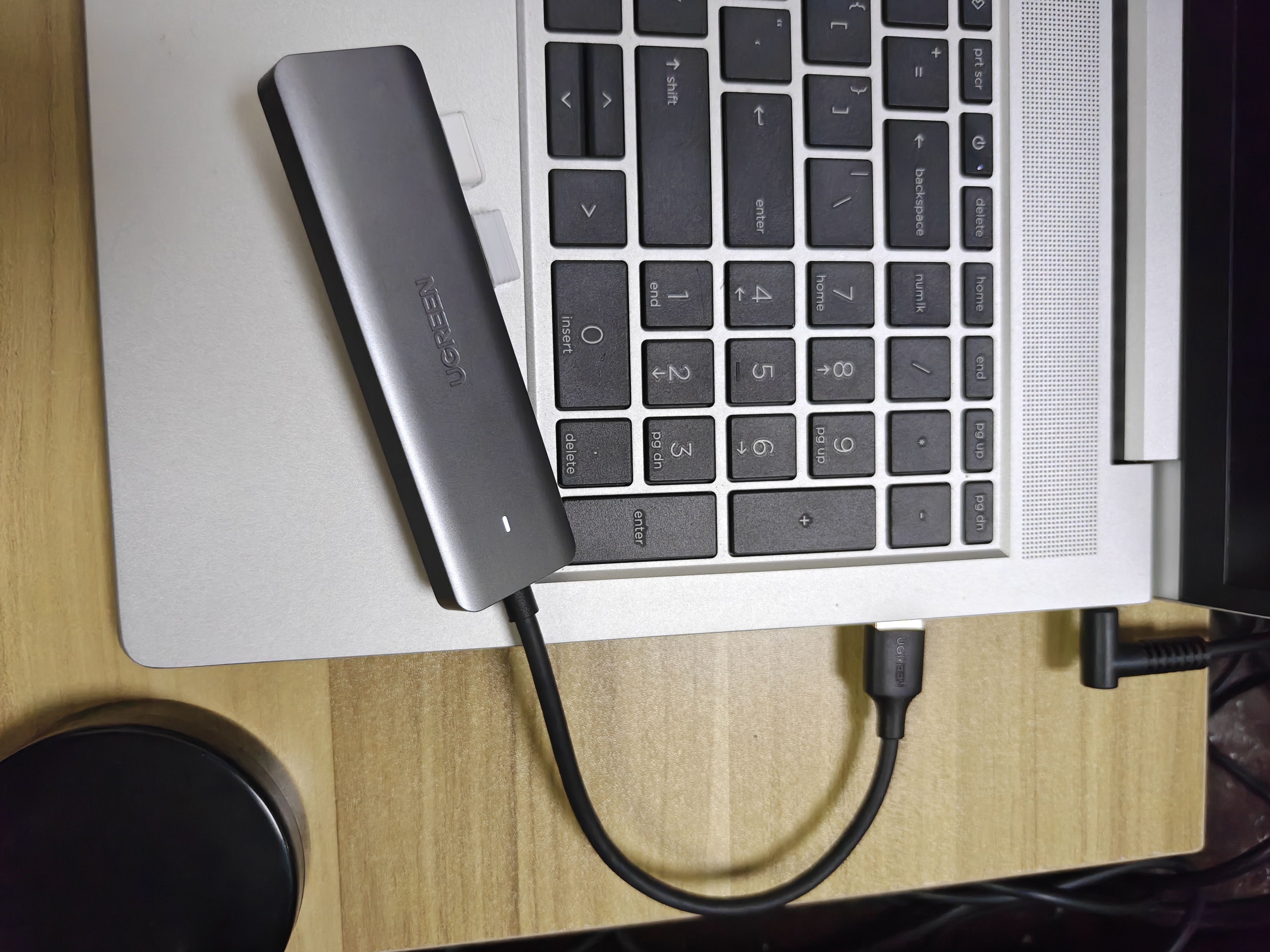 绿联USB3.0分线器多接口扩展器高速一拖4口转接头拓展坞多孔HUB集线器扩展坞笔记本电脑转换器 实拍图