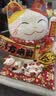 智汇招财猫开业大摆件自动招手电动摇手大号陶瓷新店开业大吉乔迁礼物 【八方来财】31*28*34 【礼盒+坐垫+围脖】电池插电两用 实拍图