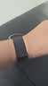 竞技者适于华为手表watch4/Pro表带watch3pro/GT5/GT6/GT7磁吸钛金属合金手表带男款高级46/48 【曜石黑】编织链式22mm通用 实拍图
