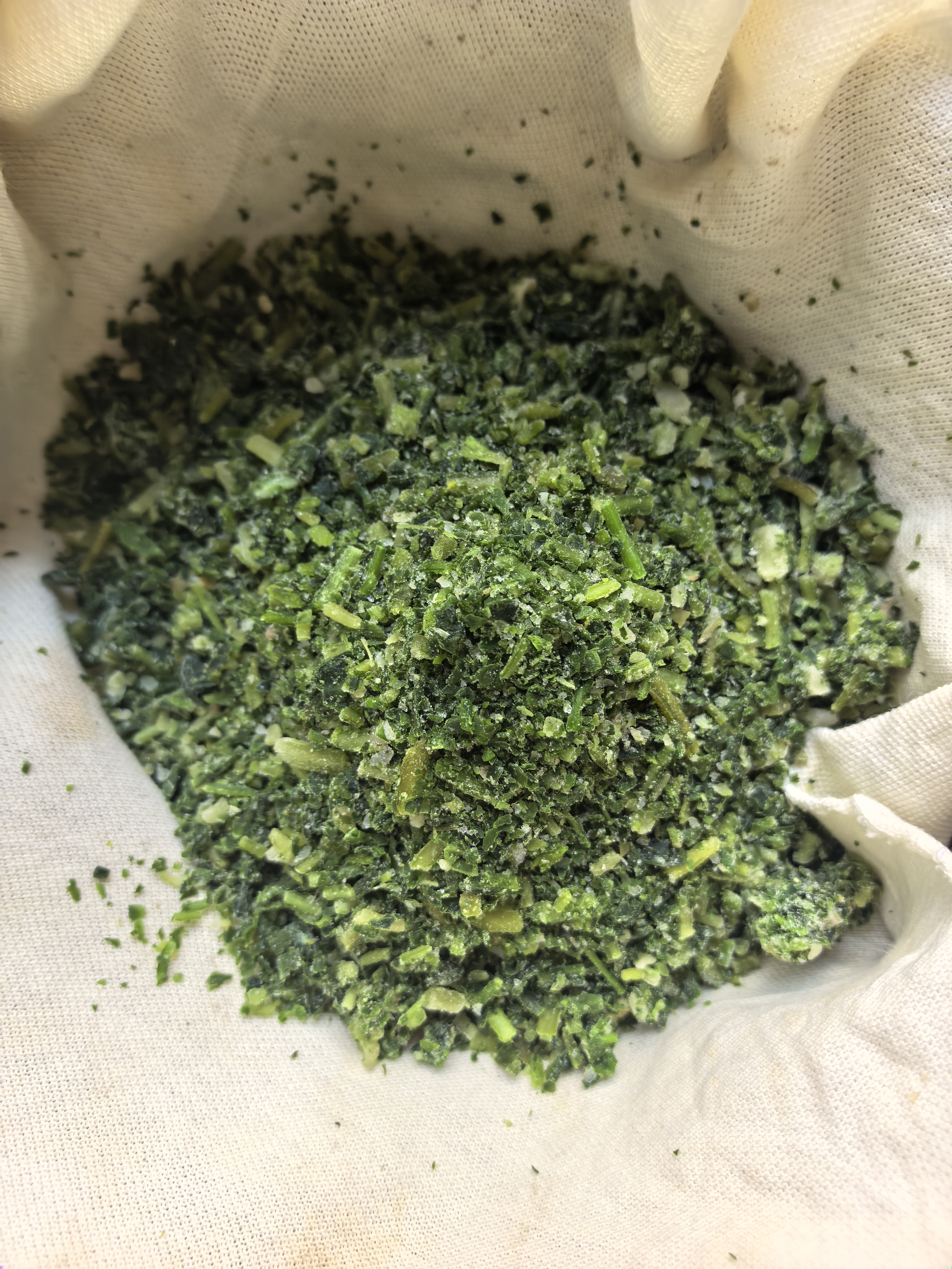 浦之灵田园荠菜馅350g/袋 野菜馄饨饺子包子馅 冷冻蔬菜 实拍图