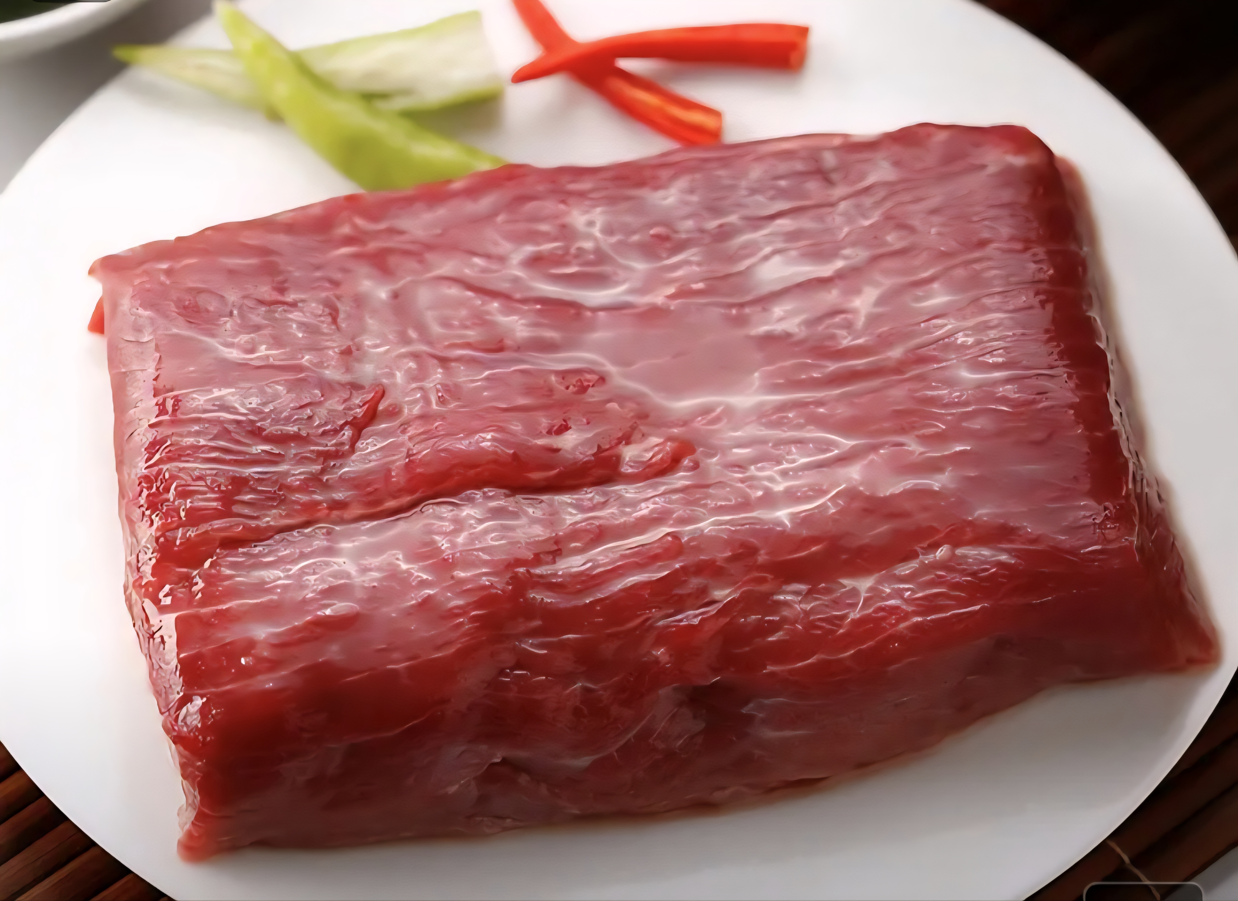科尔沁 内蒙古国产原切牛腿肉块2斤 牛肉生鲜 实拍图