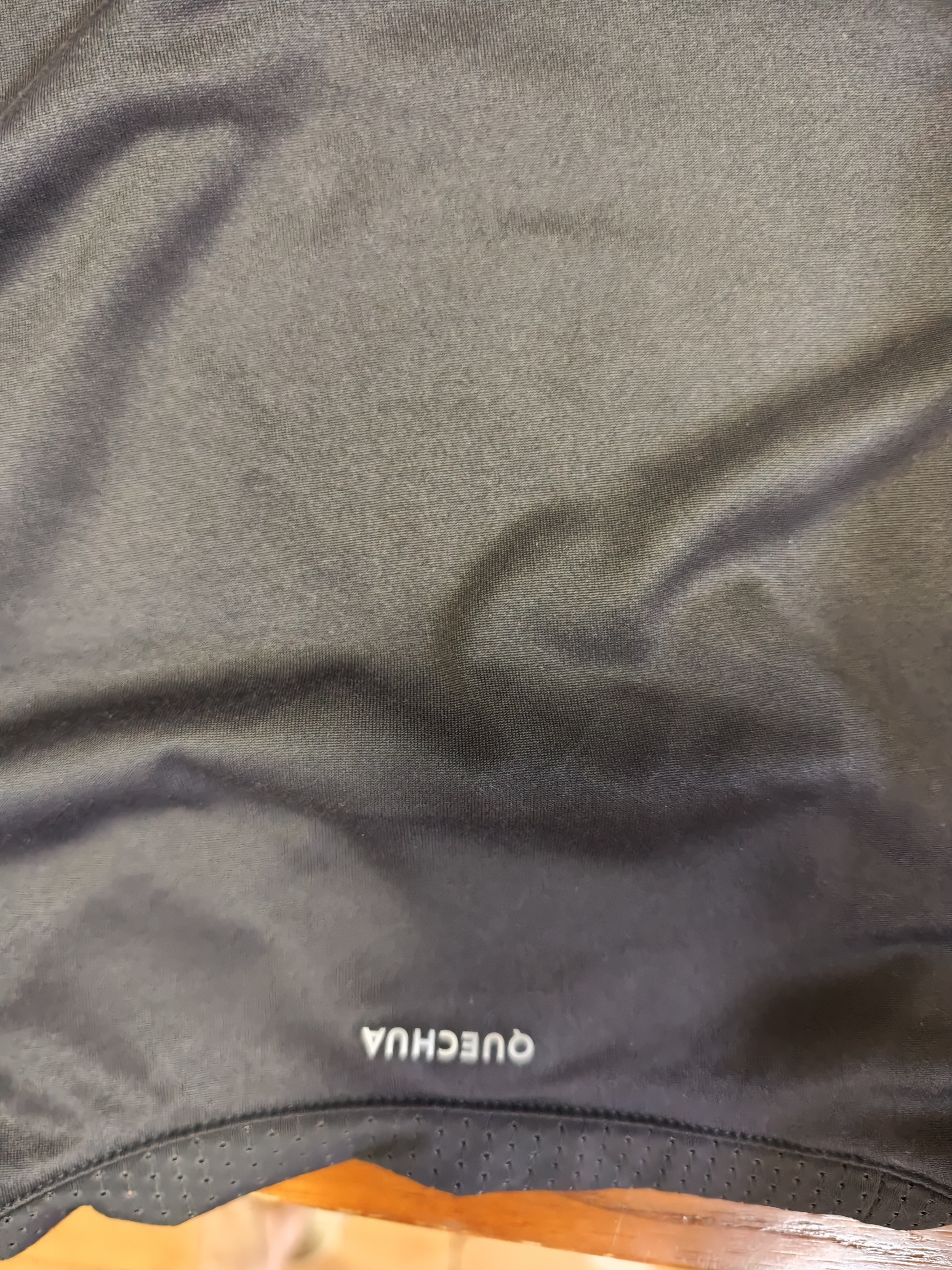 迪卡侬（DECATHLON）速干T恤男女运动户外健身宽松快干吸汗跑步短袖QUMM MH100  男款 深灰色 XL 实拍图