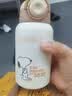 史努比（SNOOPY）儿童保温杯带吸管直饮男女小学生316不锈钢喝水杯子双盖壶500ml咖 实拍图