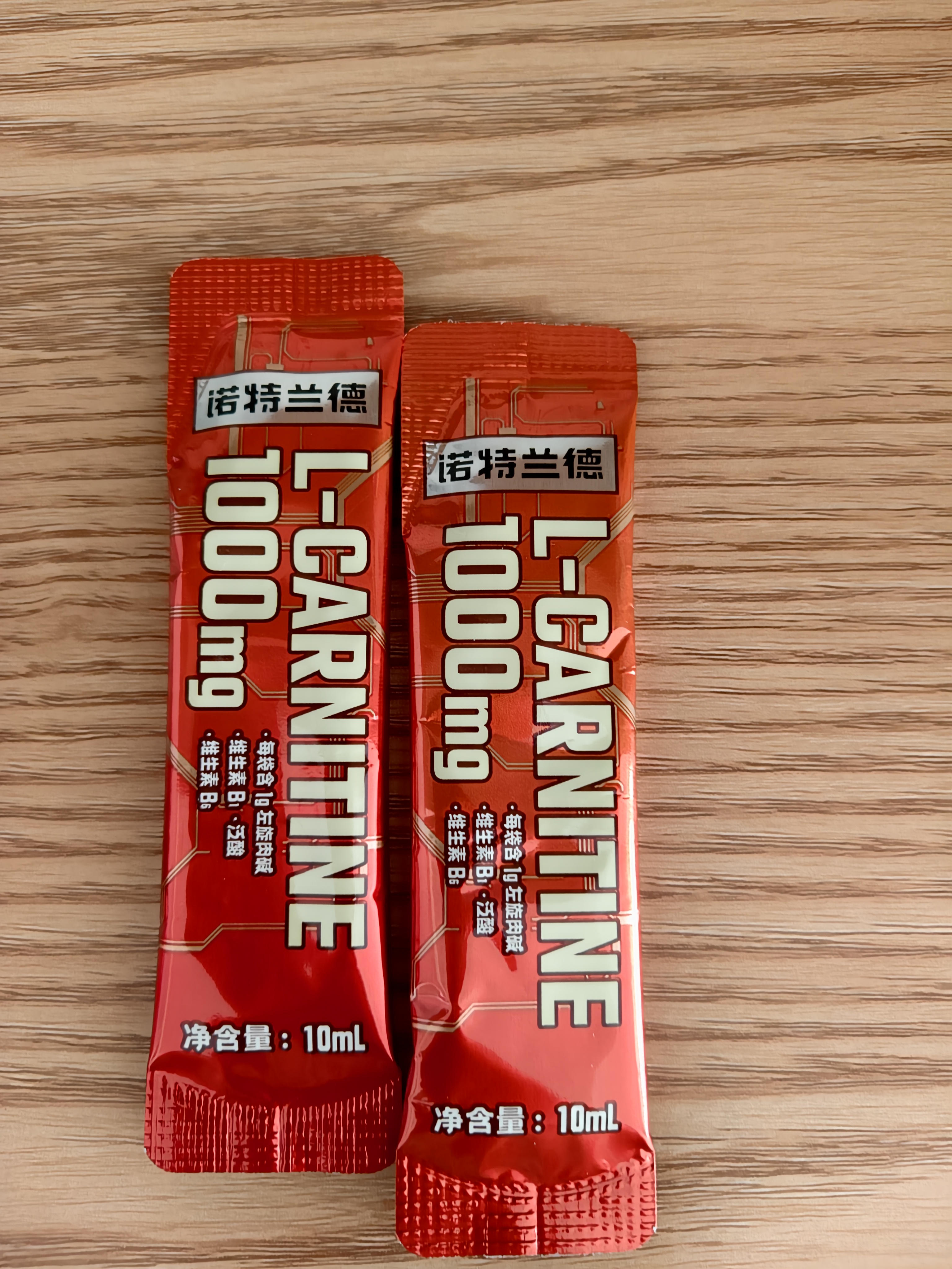 诺特兰德左旋肉碱10000健身有氧运动营养饮料 10ml*10袋*3盒 橙子味 实拍图