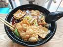 京东京造 小奶锅煮面汤锅 麦饭石色不粘锅雪平锅蒸煮辅食锅 带盖18cm 实拍图