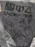雪中飞26新款百搭时尚鸭绒女式内穿羽绒马甲便携轻薄松紧灯笼袖鸭绒 宝石黑|8086 S 160/84A 实拍图