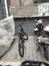 永久自行车成人山地车自行车学生男女铝合金变速公路自行车油碟单车 【铝架/全套轴承】黑金色 24速 26寸【推荐155-185cm】 实拍图