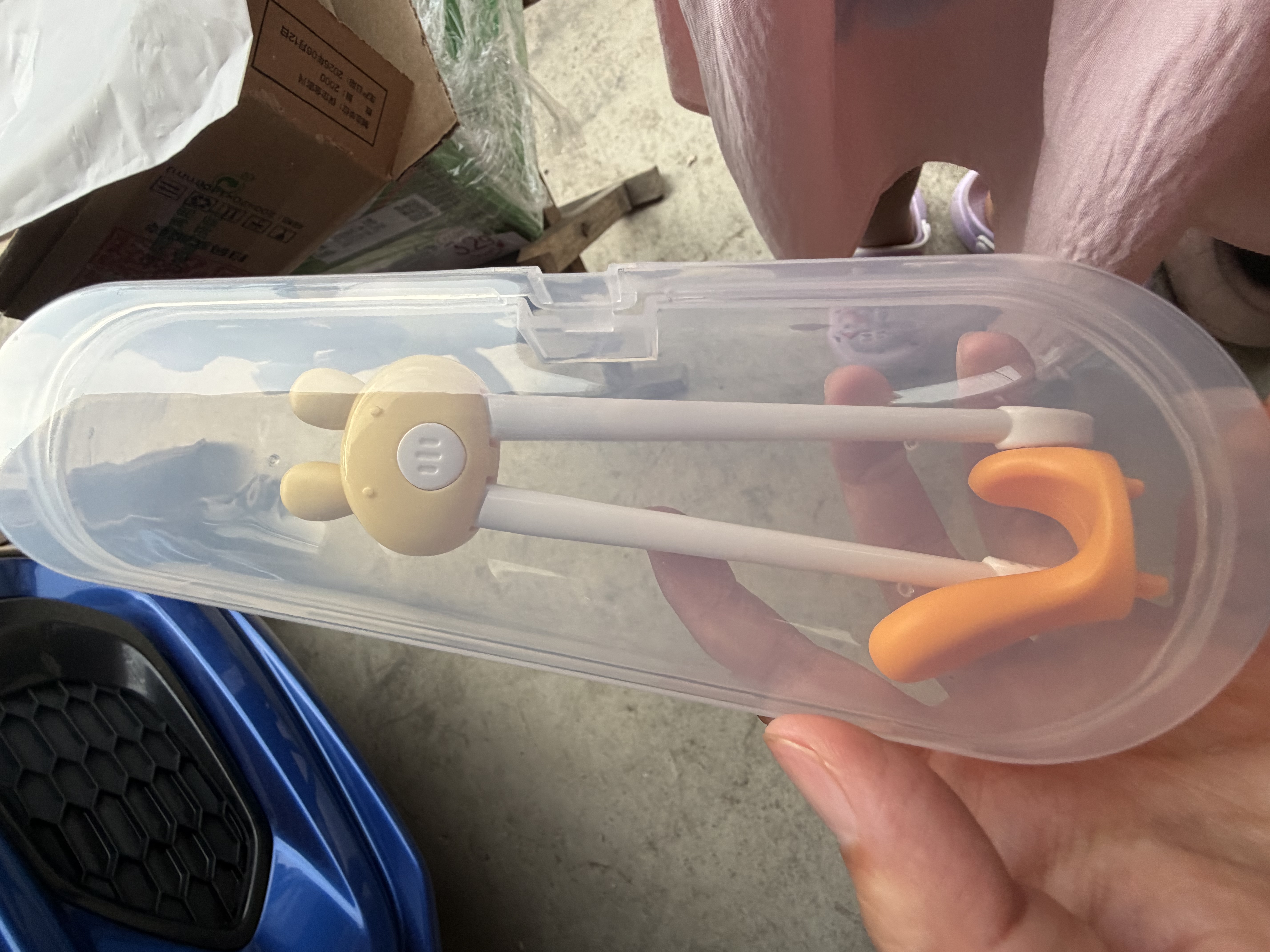 COOKSS儿童筷子训练筷2-3-6岁虎口训练学习筷二段宝宝家用儿童餐具 实拍图