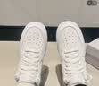 耐克NIKE女子空军一号AF1 百搭高中生运动鞋DH2920-111白37.5 实拍图