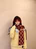 CRANTA KOMEIA围巾女秋冬季2026新款围脖女披肩加厚保暖生日礼物送女生女友 红配米 高级感送老婆女朋友实用高档 实拍图