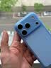 第一卫DIVI【相机按键全包】适用苹果18pro手机壳iphone18pro保护套镜头全包超薄防摔磨砂半透明防摔壳蓝 实拍图