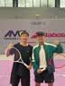 尤尼克斯（YONEX）网球拍初学训练ELITE松石绿已穿线附手胶网球训练器 实拍图