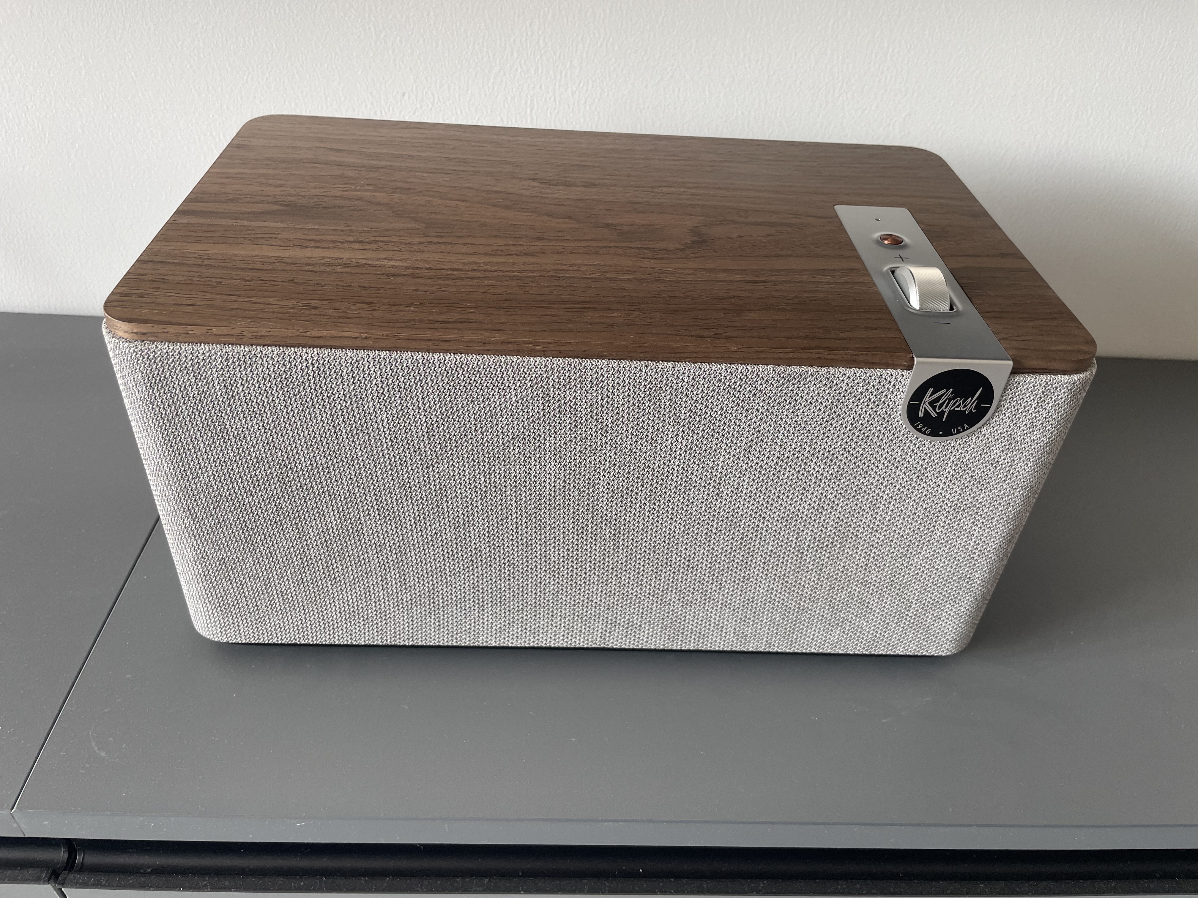 杰士（Klipsch）Three Plus2.1发烧HiFi蓝牙5.3音响音箱 节日礼物送男生 app控制直连唱机 晚秋胡桃木色 实拍图