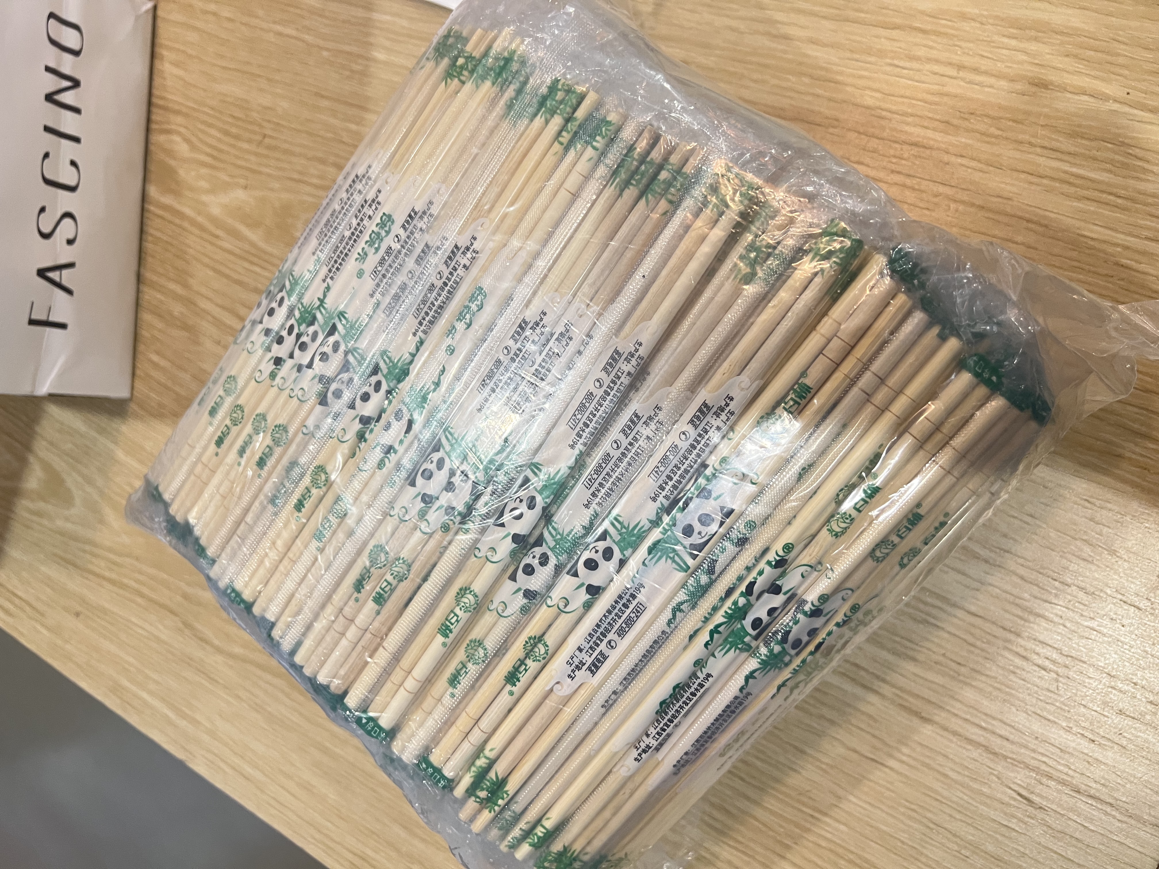 SHUANG YU一次性筷子商用批发500双独立装家用卫生竹筷方便筷外卖打包餐具 实拍图