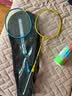 得力（deli）羽毛球拍耐用基础娱乐耐磨男女入门初学者对拍 送三 实拍图
