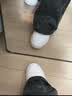李宁板鞋男鞋秋冬低帮厚底增高小白鞋滑板鞋潮流百搭休闲运动鞋 【浮舟】标准白(419款)-1 热销主推 40 实拍图